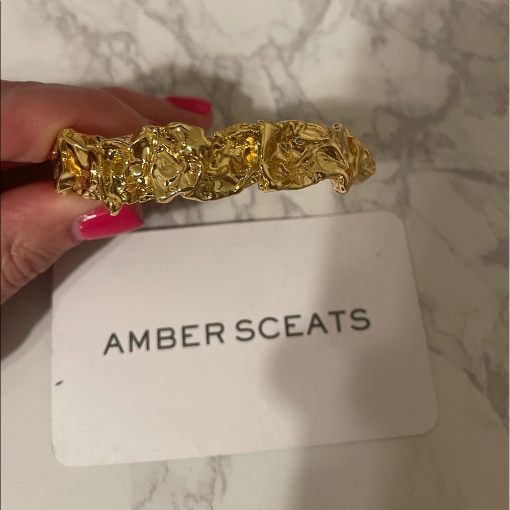 Amber Sceats gold bracelet, new
